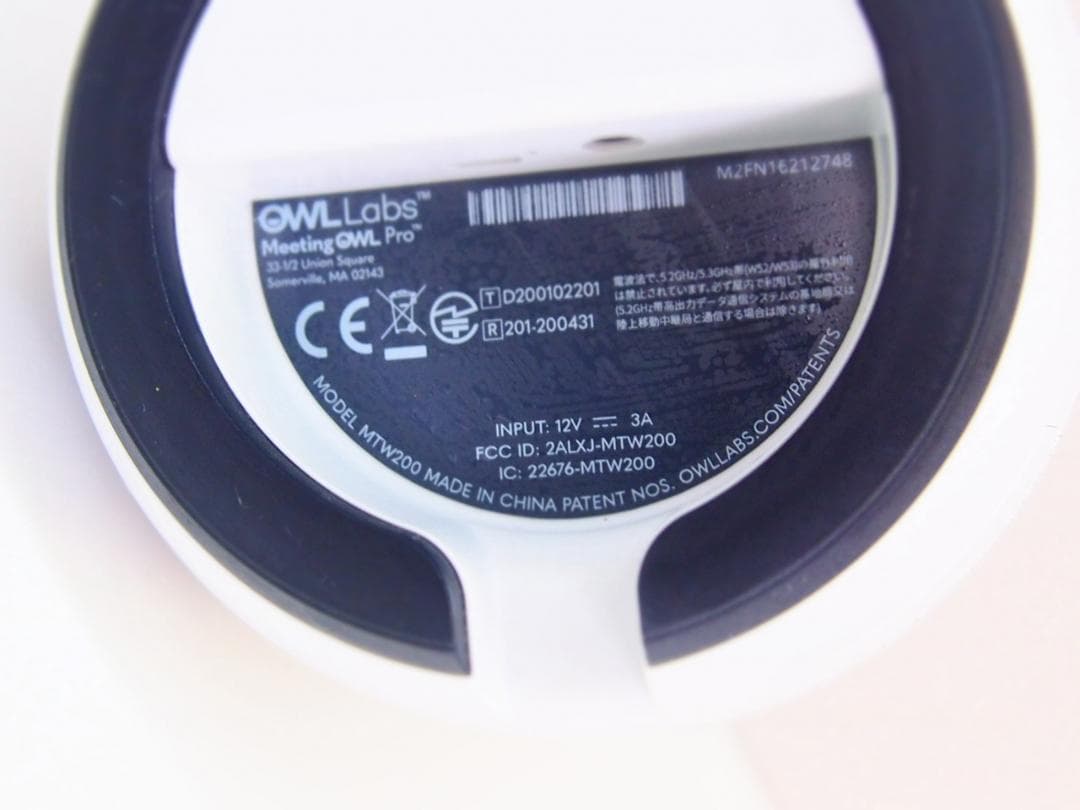 その他 Meeting Owl Pro MTW200