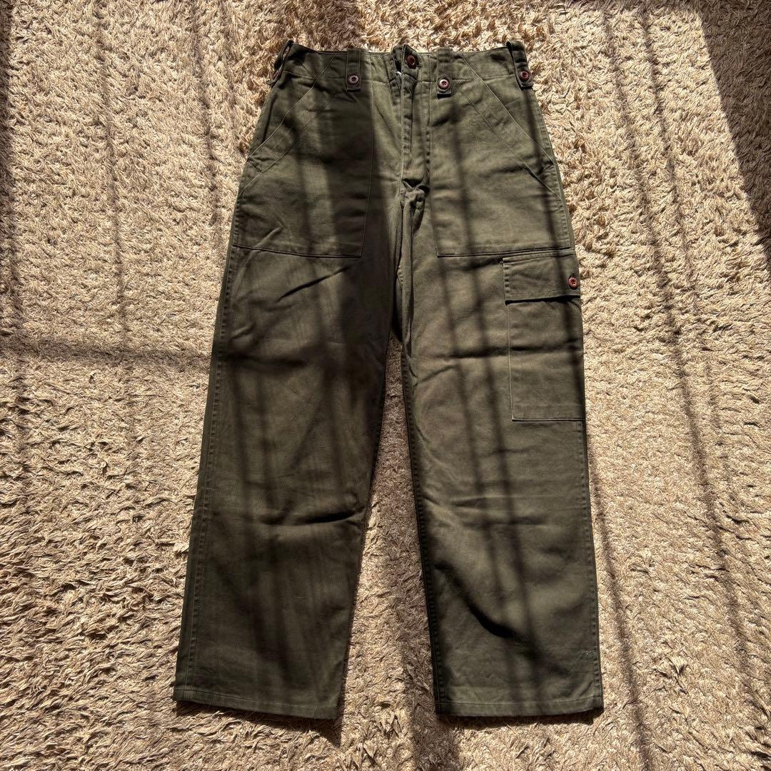 neighborhood コットン 100% パンツ　カーキ色　M ★大人気