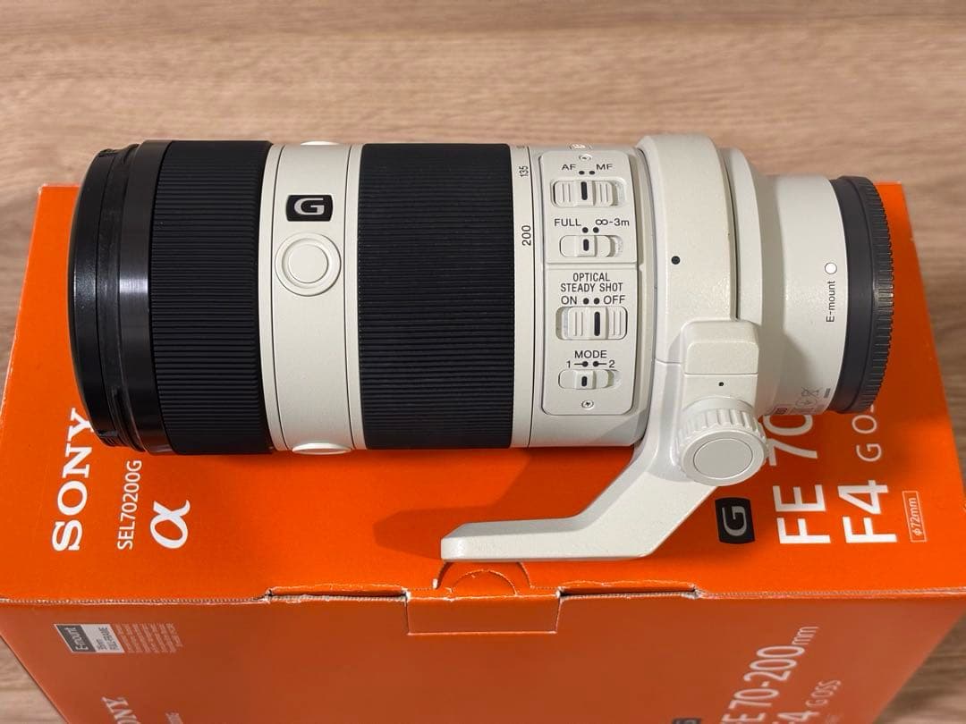 【SONY】カメラレンズ FE70-200 F4 G OSS レンズガード付