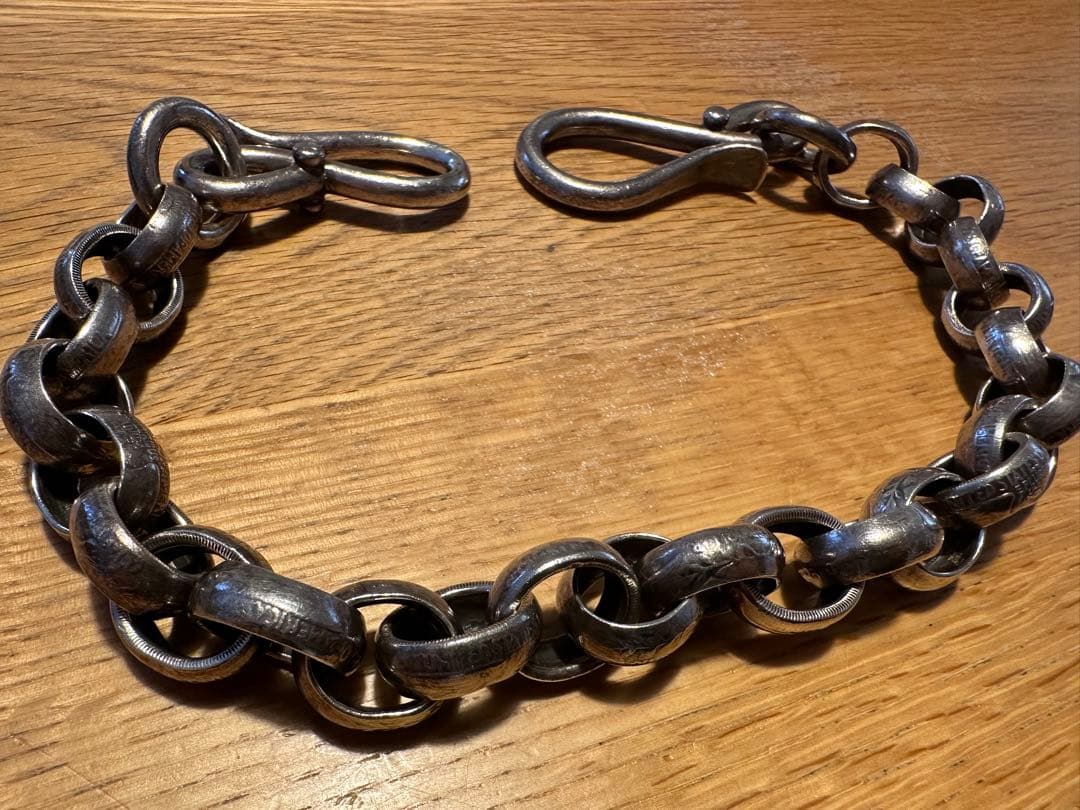 ノースクラフト　モルガンダラー　25¢　ウォレットチェーン