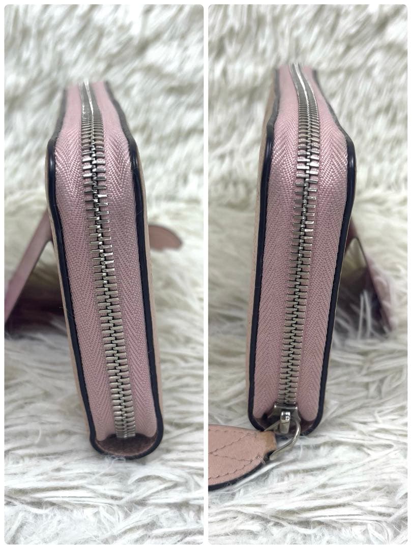 美品‼️ ルイヴィトン　長財布　マヒナ　モノグラム　ジッピーウォレット　レザー