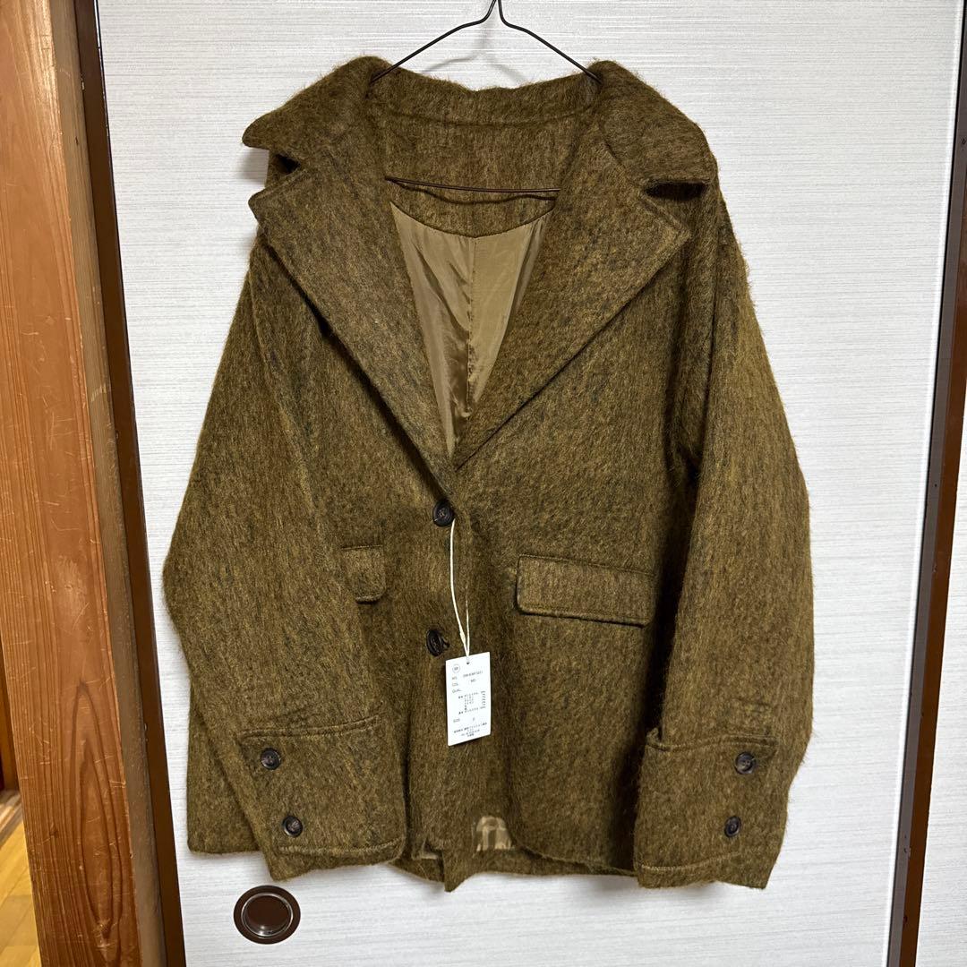 【最終値下】hellam シャギーテーラーコート