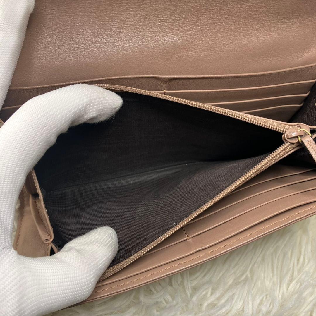 極美品❤️ グッチ　GGマーモント　 コンチネンタルウォレット　ダブルG