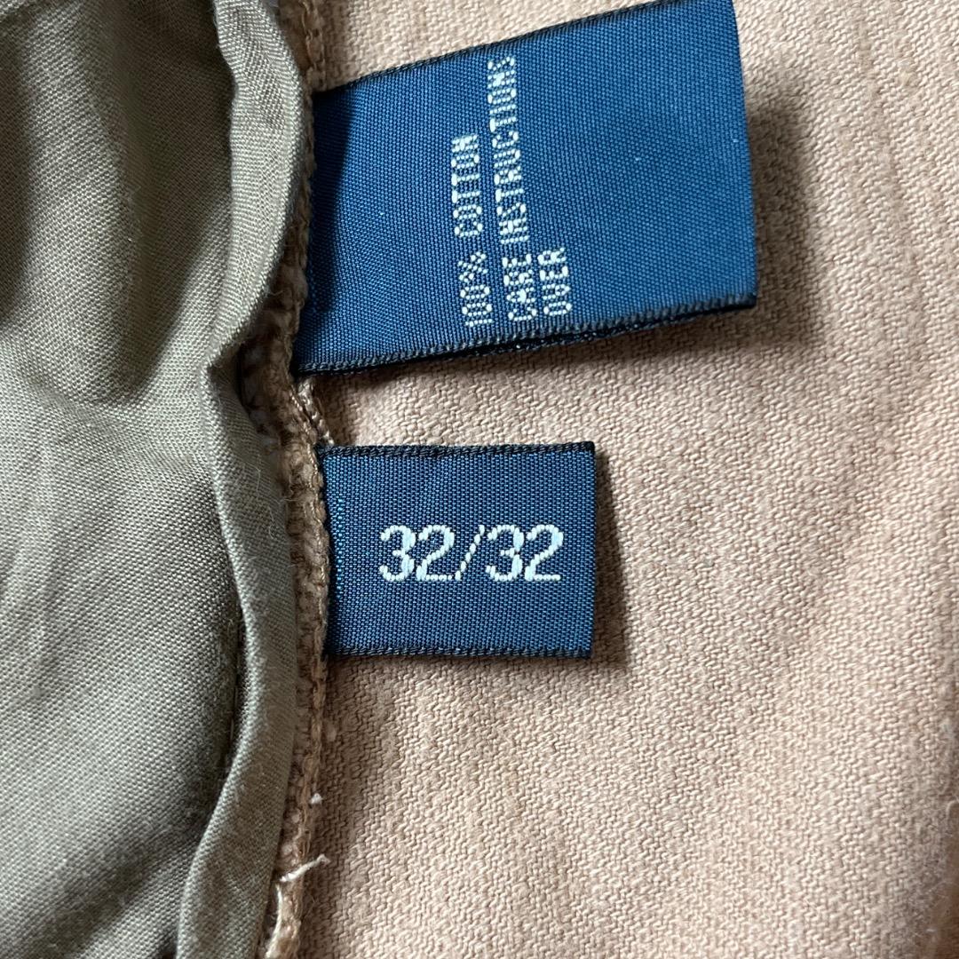 ポロバイ ラルフローレン W32 コーデュロイ チノパン 古着 茶 17063