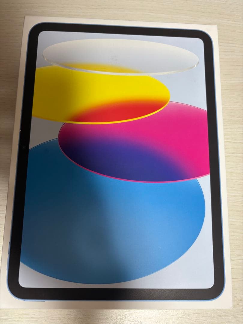 【即日発送】iPad 第10世代 本体 64GB ブルー 純正充電器・ケーブル付