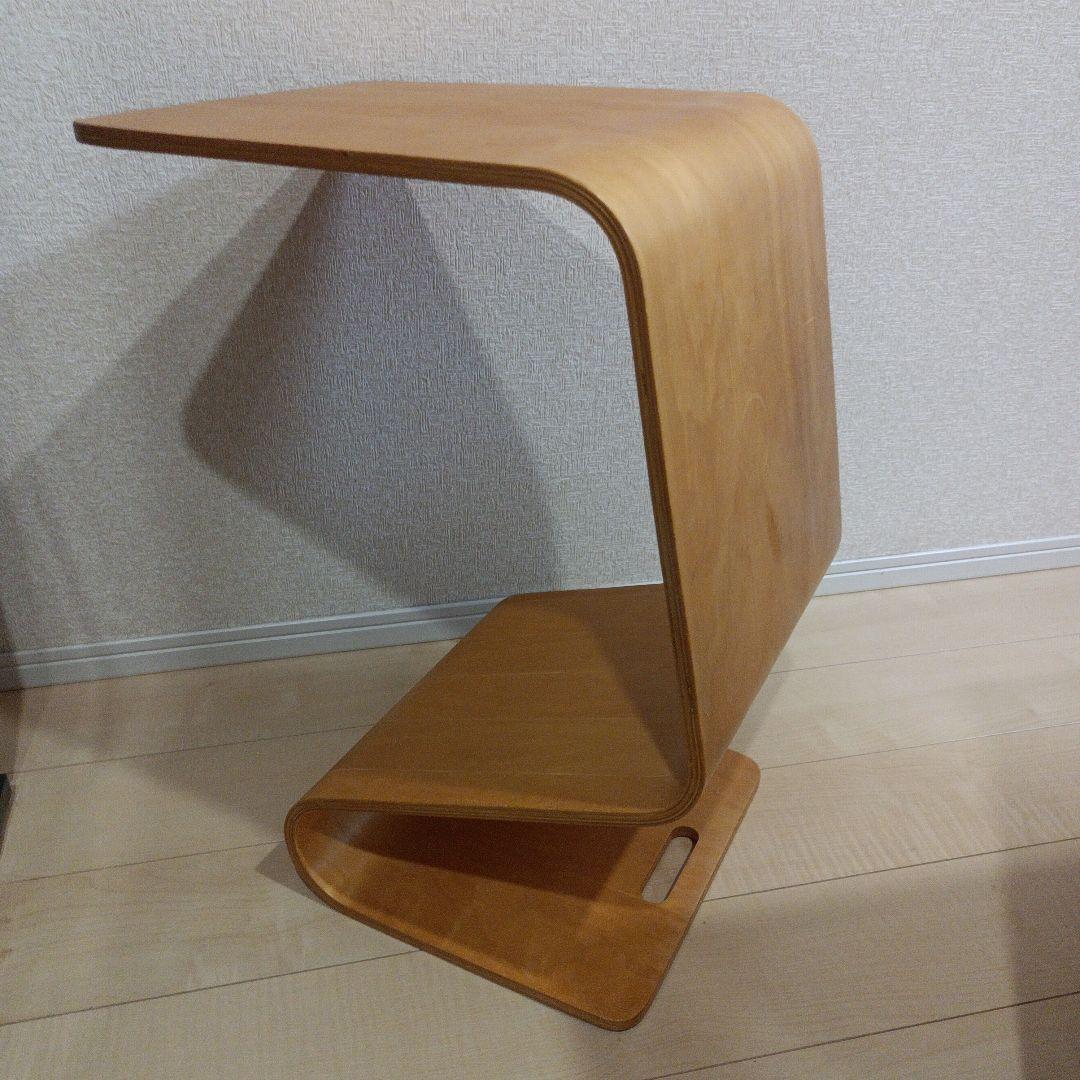 高級家具　Offi オフィ MagTable マグテーブル 木製 サイドテーブル