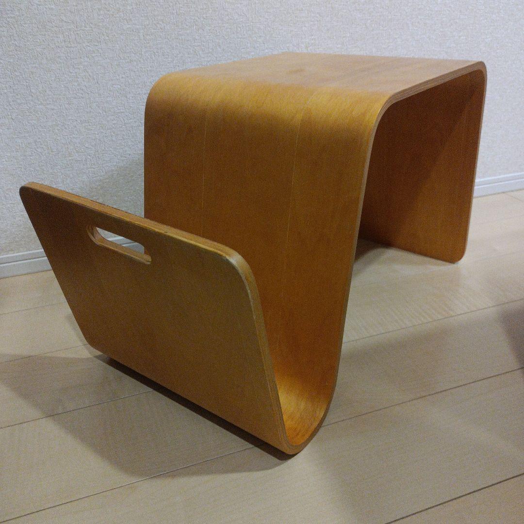 高級家具　Offi オフィ MagTable マグテーブル 木製 サイドテーブル