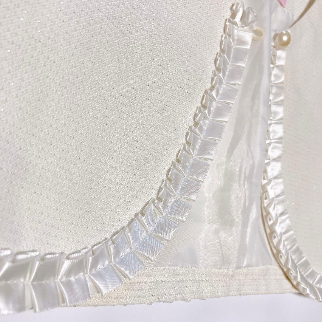 ラベンダー 刺繍 120 セレモニー 入学 卒園 発表会 フォーマル