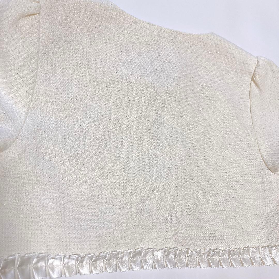 ラベンダー 刺繍 120 セレモニー 入学 卒園 発表会 フォーマル