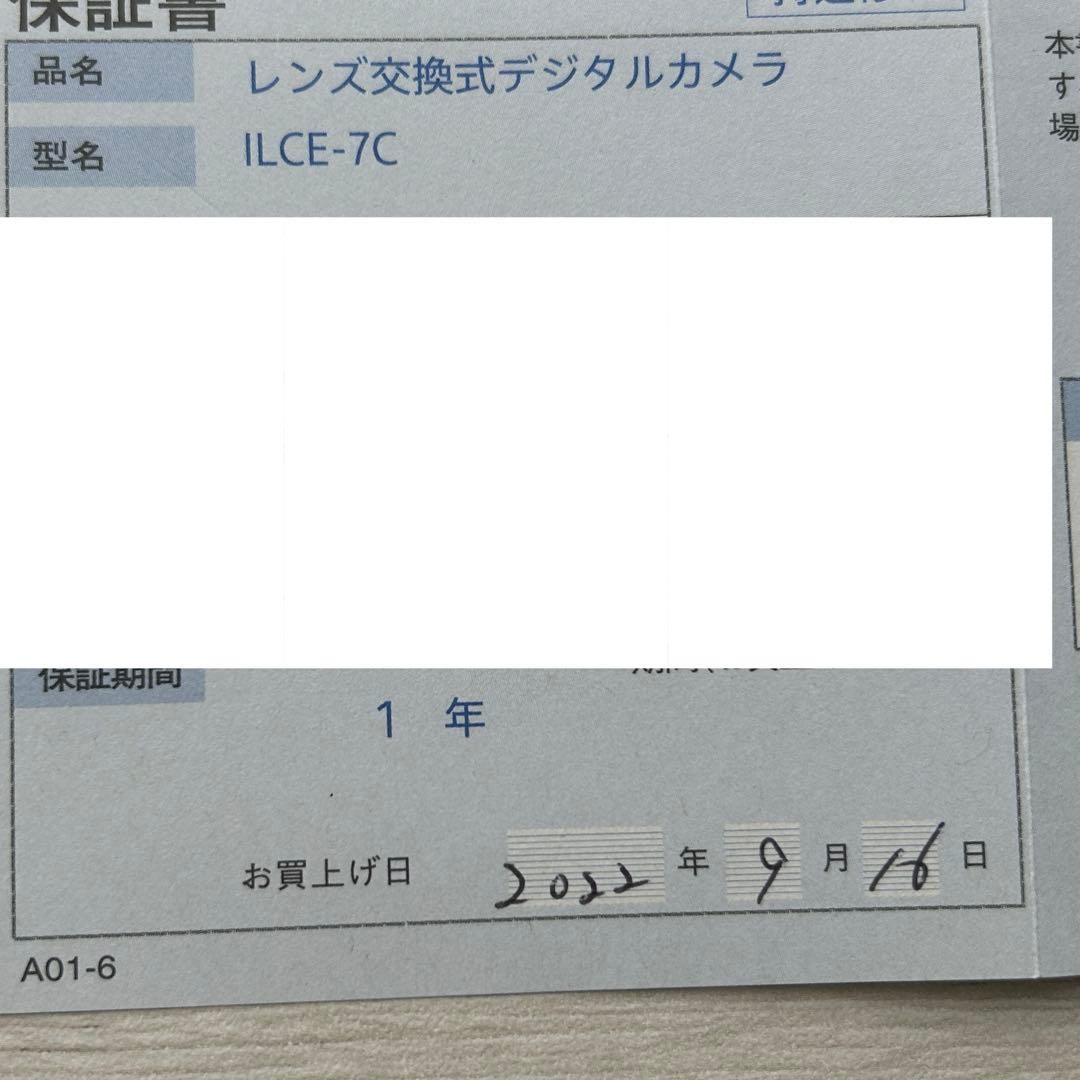 a7c ILCE-7C ボディ 本体 SONY ミラーレス一眼 フルサイズ