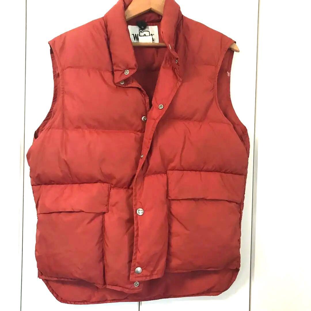 【送料無料】激レアused70年代ウーリッチ ダウンベスト メンズ