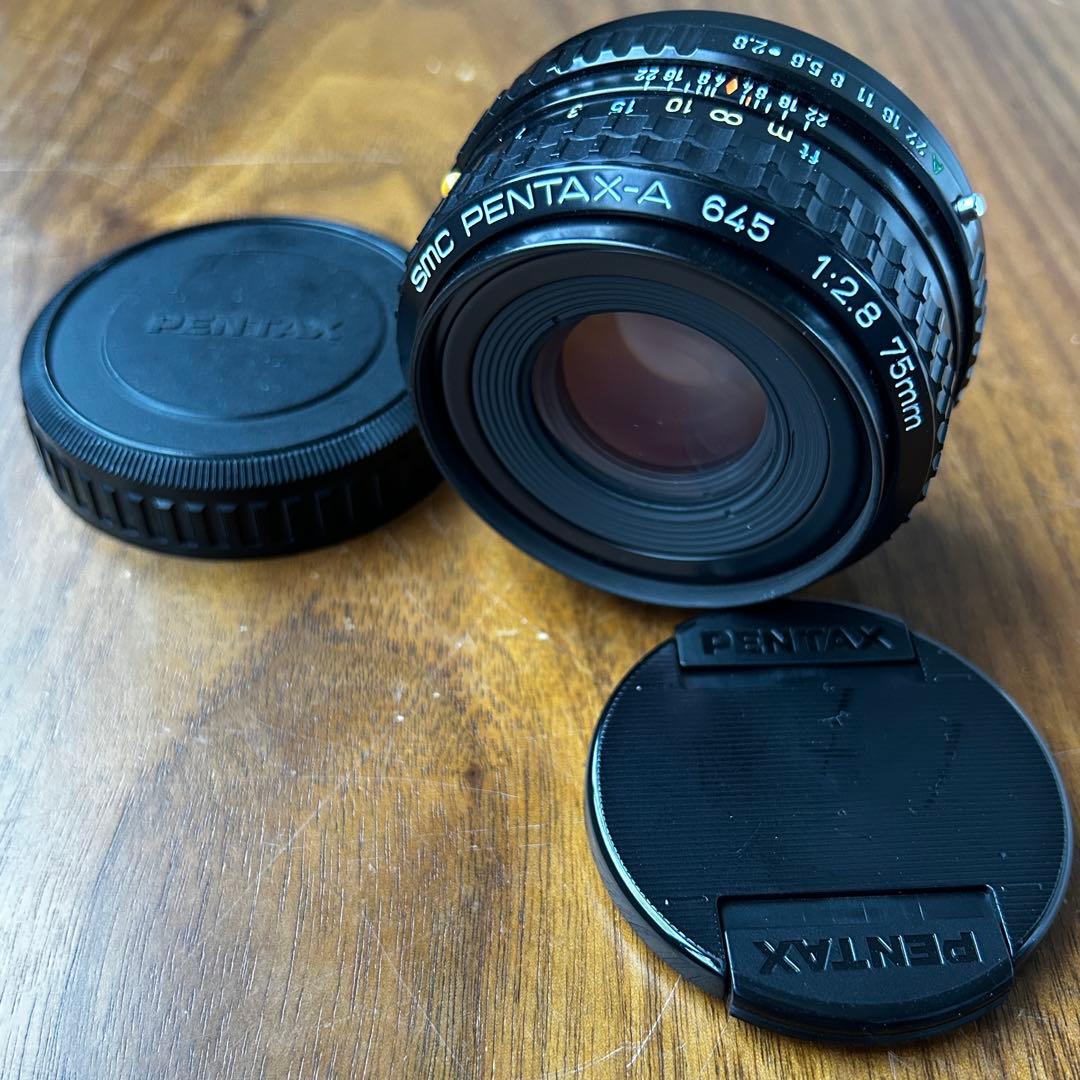 SMC PENTAX-A 645 75mm f/2.8 レンズ
