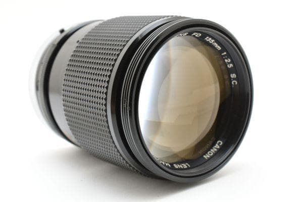 レンズ(単焦点) Canon FD 135mm f/2.5 S.C. SC MF #285-2