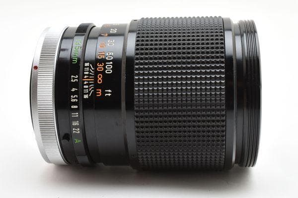 レンズ(単焦点) Canon FD 135mm f/2.5 S.C. SC MF #285-2