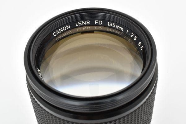 レンズ(単焦点) Canon FD 135mm f/2.5 S.C. SC MF #285-2