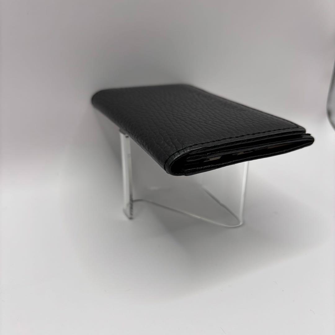 BURBERRY 名刺ケース　カードケース　ブラック　ノバチェック　レザー