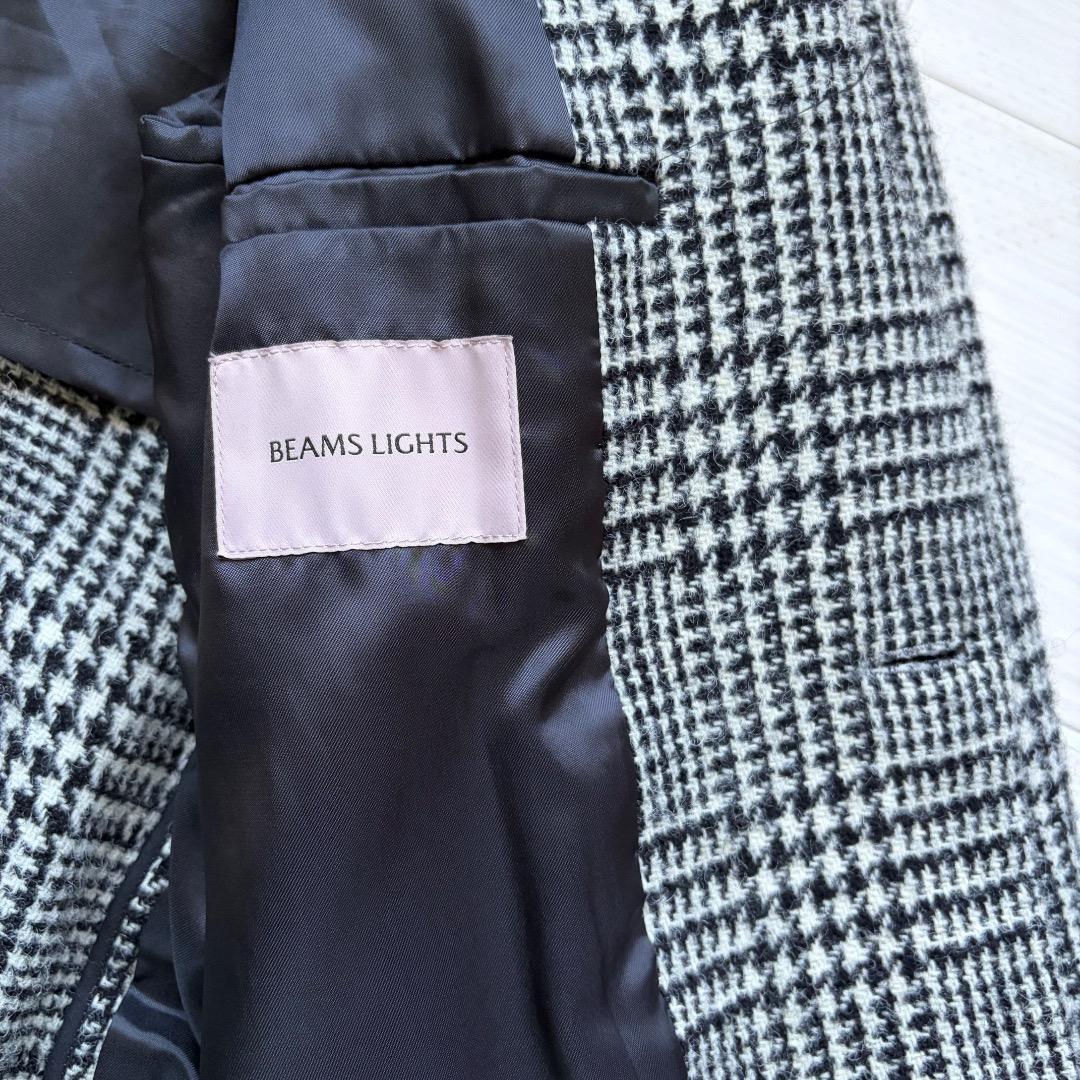 BEAMS LIGHTS × Harris Tweed ウールジャケット XL