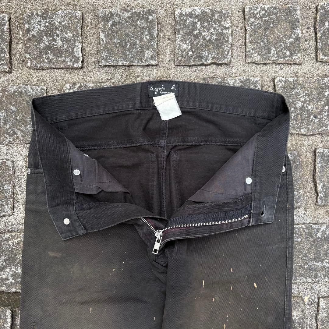 一点物 90〜00s agnès b. homme コットンサテン パンツ