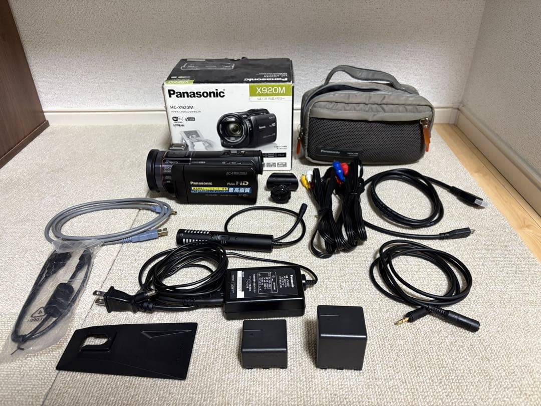Panasonic デジタルハイビジョンビデオカメラ HC-X920M