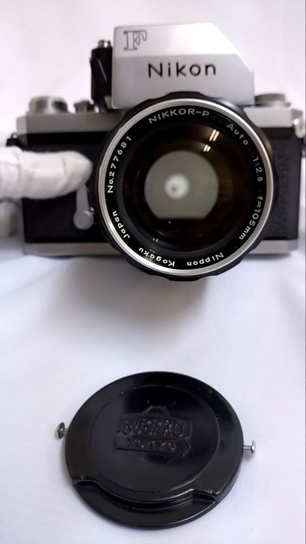 Nikon F フィルム一眼レフカメラ Nikkor-Pレンズ付き