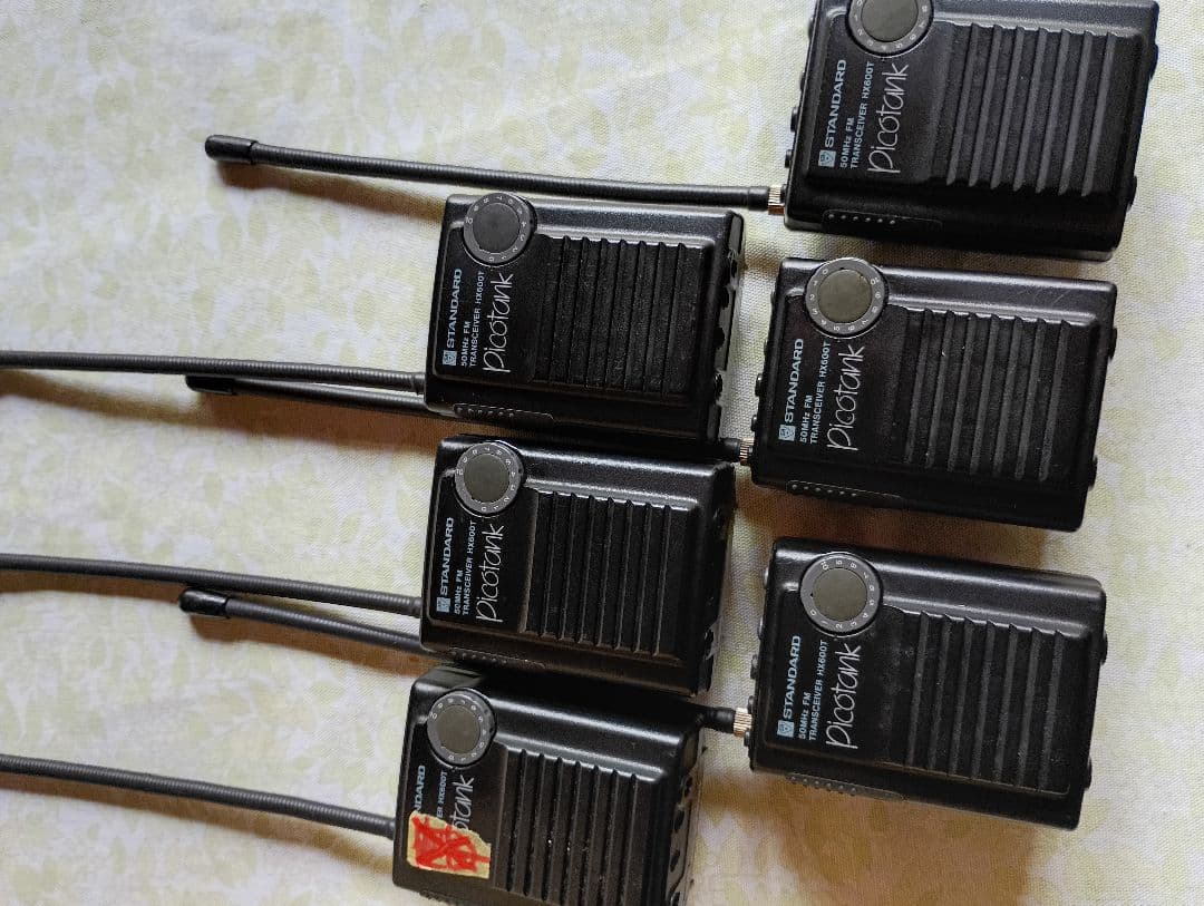 standard50MHz トランシーバー6台
