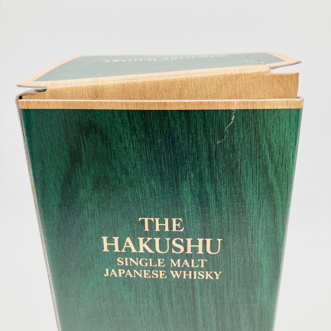 白州18年 サントリーシングルモルトウイスキー 箱付き 700ml 未開栓