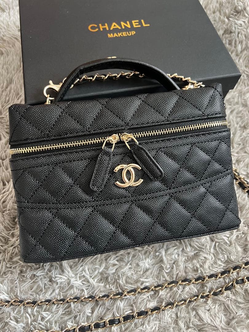 シャネル　CHANEL ノベルティ　バニティ　ショルダーバッグ　チェーンバッグ