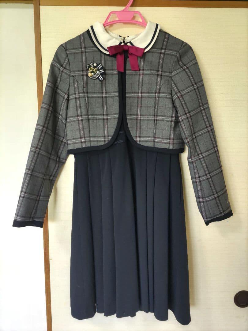《美品》メゾピアノジュニア 160cm セットアップ フォーマル 卒業式 入学式