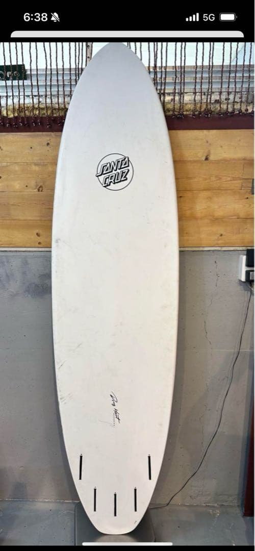 サンタクルーズ　パンプキン　7.4 サーフボード ミッドレングス