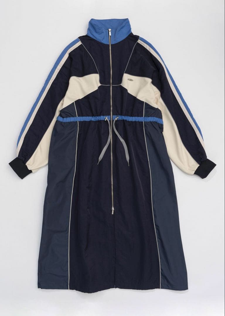 [美品] カラーブロッキングスポーティコート/メゾンスペシャル/サイズフリー