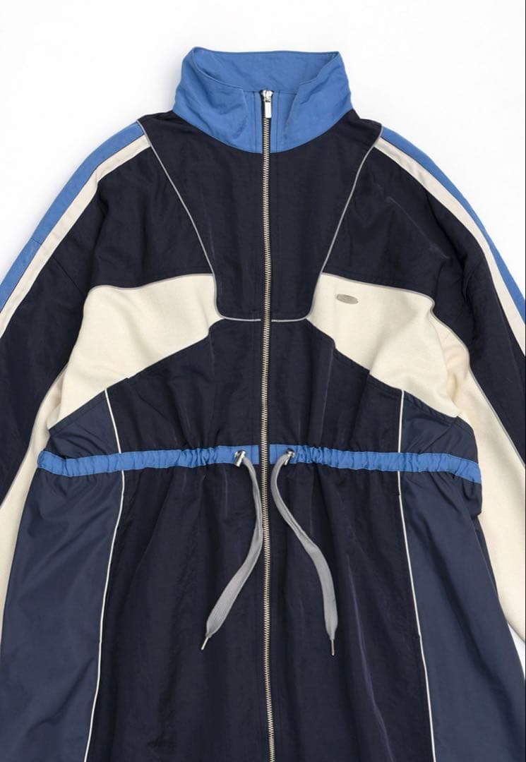 [美品] カラーブロッキングスポーティコート/メゾンスペシャル/サイズフリー
