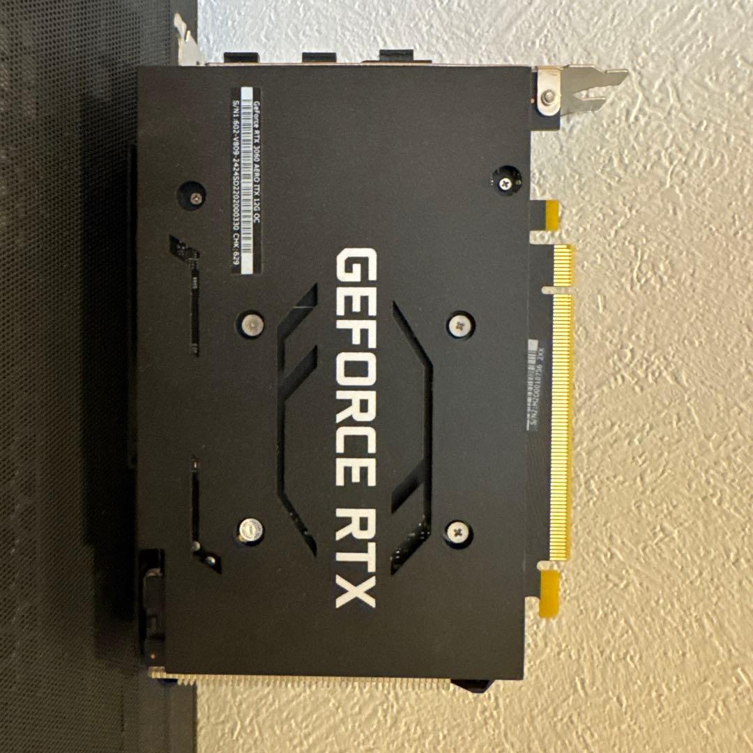動作保証 MSI GeForce RTX 3060 AERO ITX 12G
