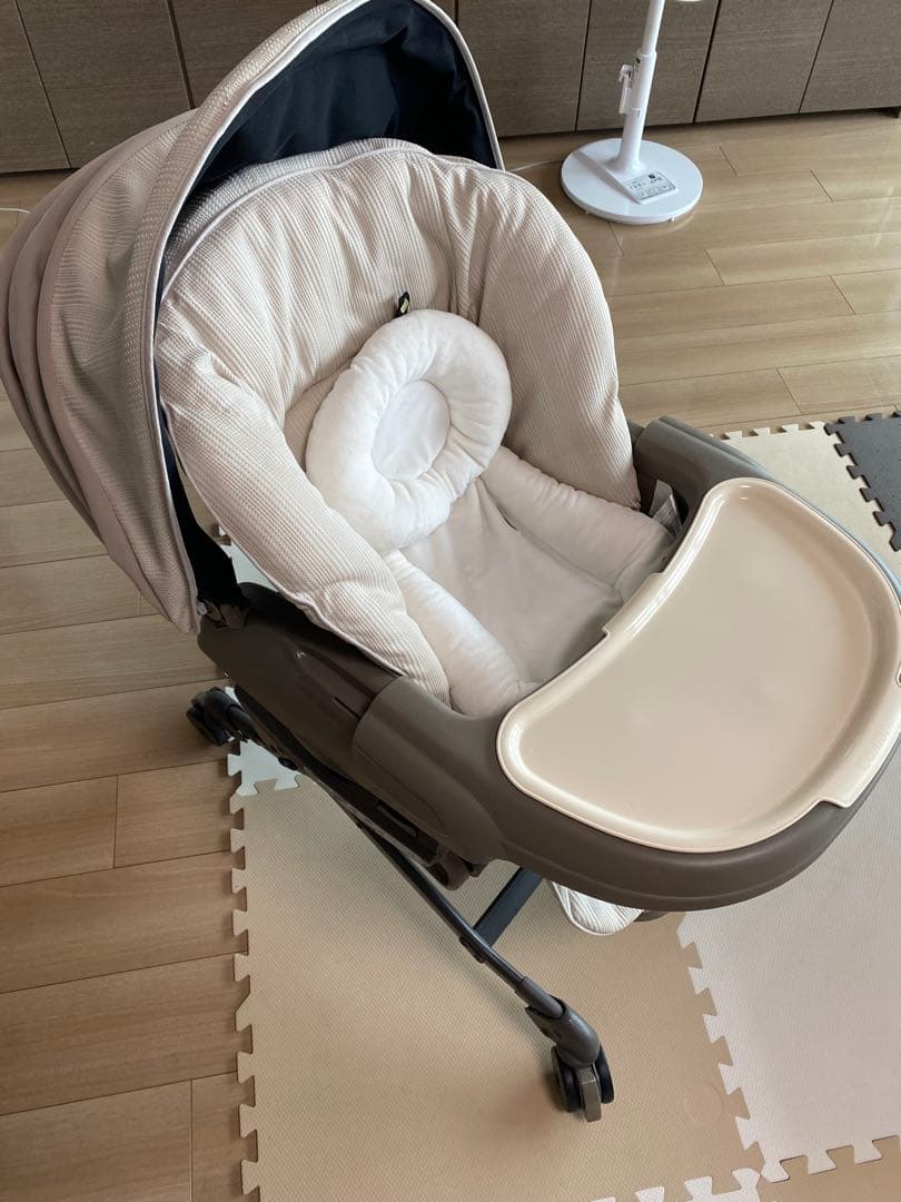 Combi スウィングベッド・チェア グレー・ホワイト