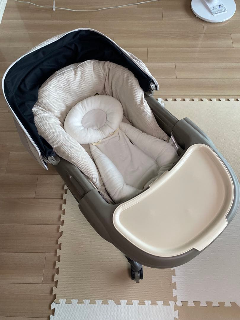 Combi スウィングベッド・チェア グレー・ホワイト