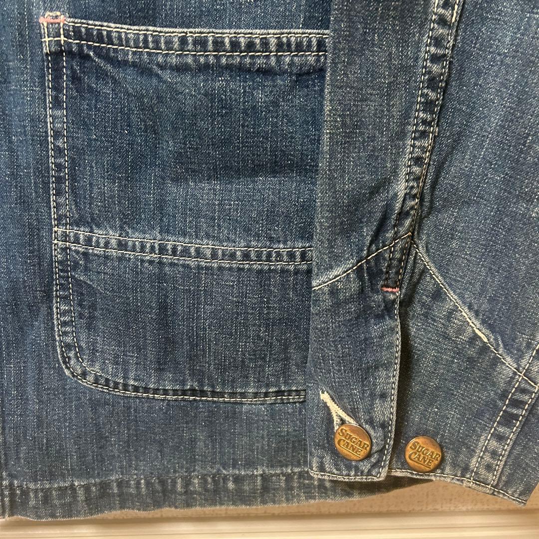 東洋エンタープライズ シュガーケーン デニムカバーオール 38