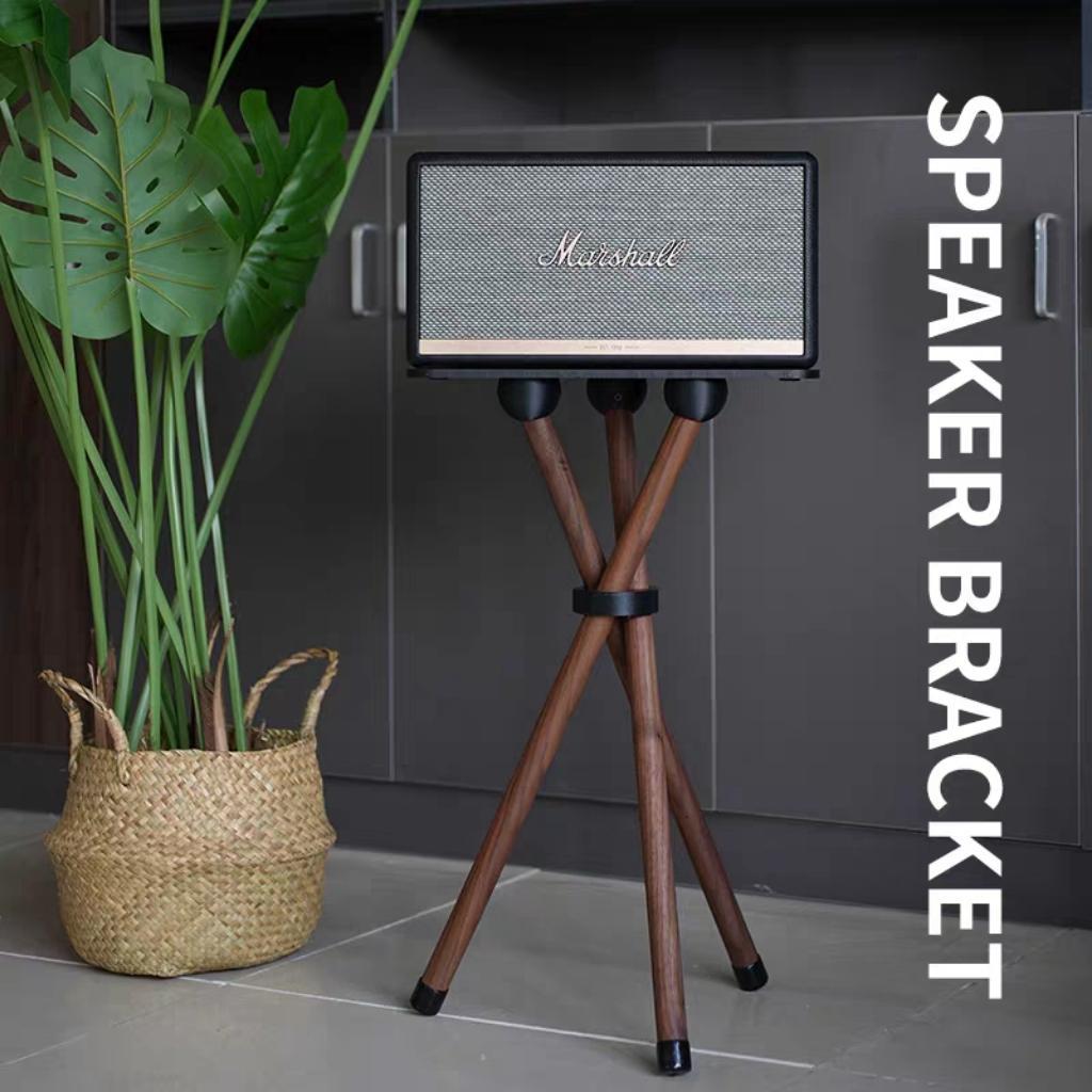Marshall Stanmore スピーカースタンド 三脚式木製ウォールナット