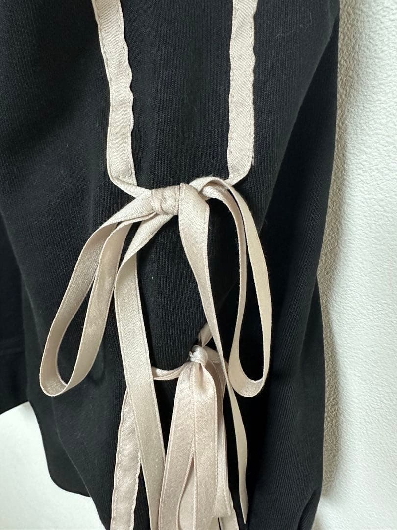 amerge. オフショル長袖ミニ丈ワンピース