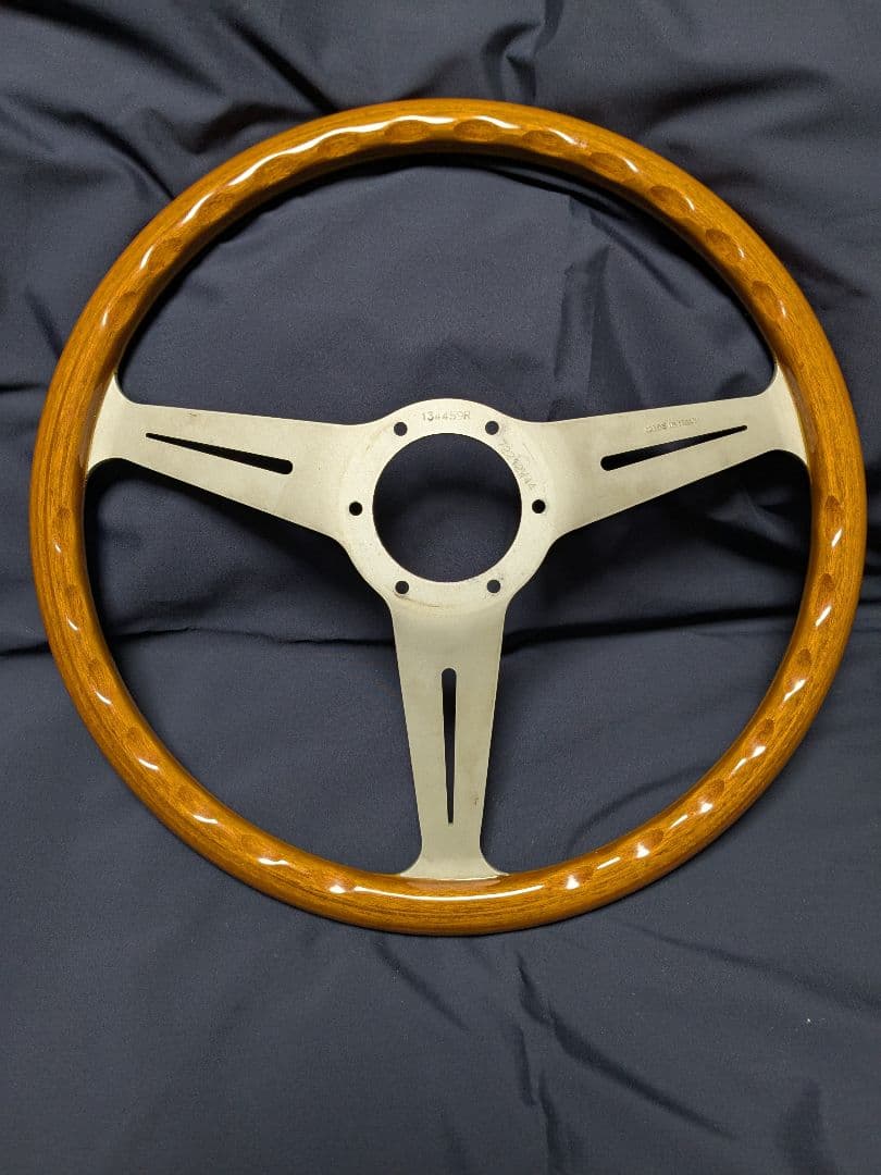 NARDI ウッドステアリングホイール 36cm ホーンボタン付 オールド品