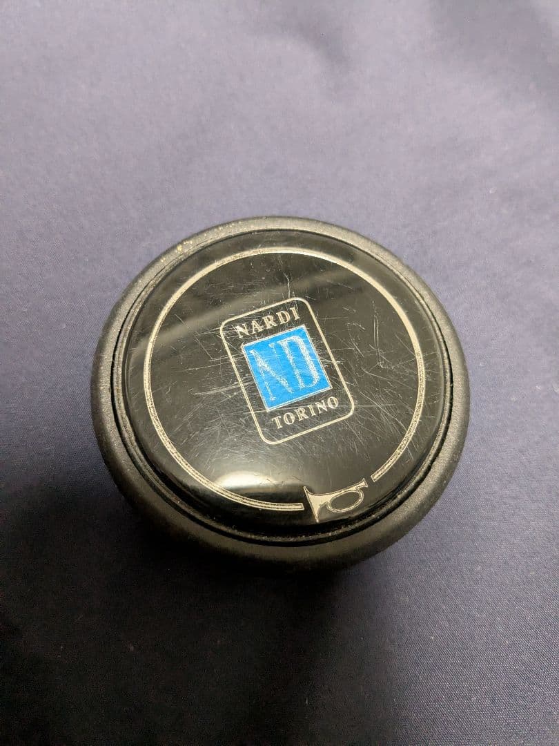 NARDI ウッドステアリングホイール 36cm ホーンボタン付 オールド品