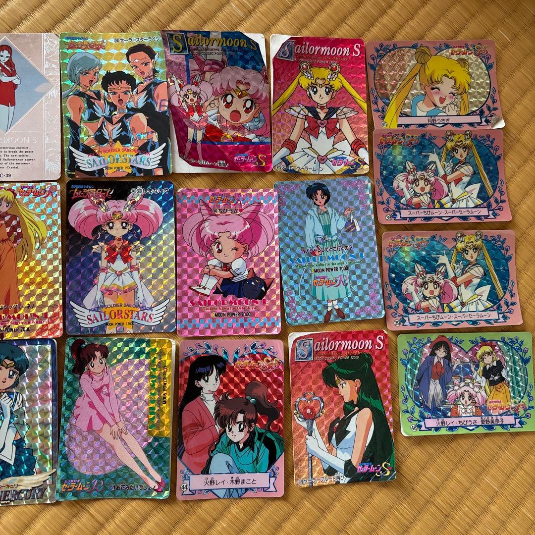 セーラームーン　カードダス700枚超 ＋おまけ
