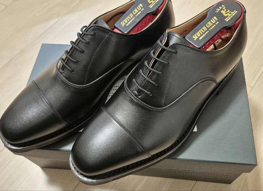 値下げ【新品】定価41,800円　スコッチグレイン　シャインオアレイン　24.5