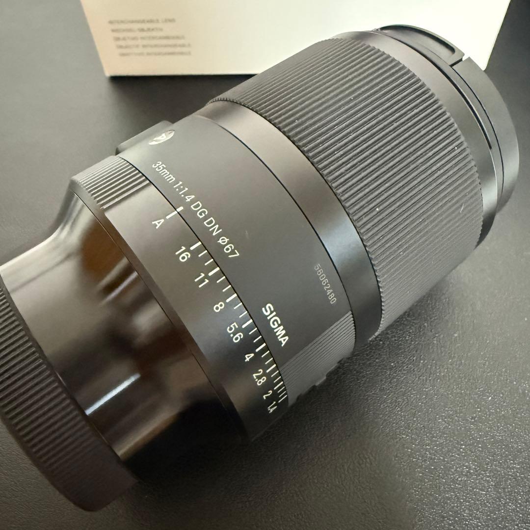 SIGMA 35mm F1.4 DG DN レンズ SonyEマウント
