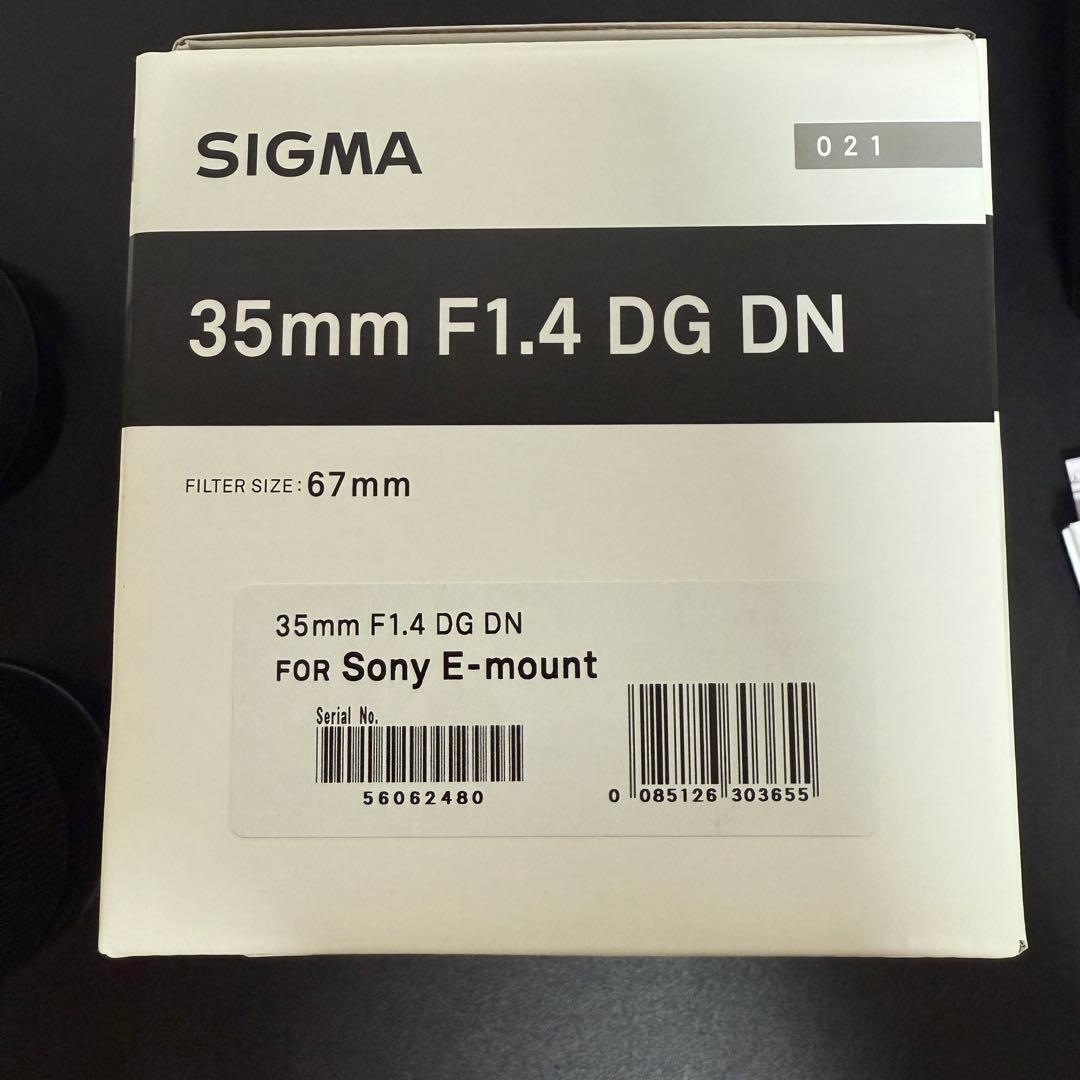 SIGMA 35mm F1.4 DG DN レンズ SonyEマウント