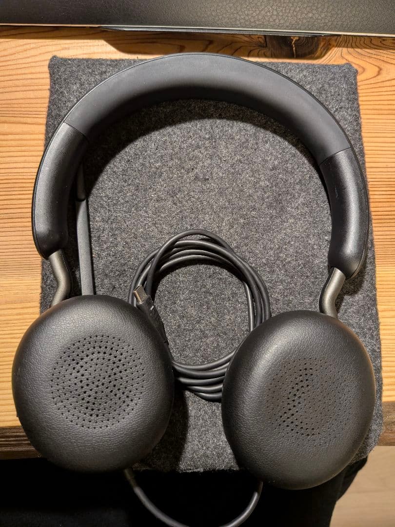 Jabra evolve2 40 有線ヘッドセット ブラック