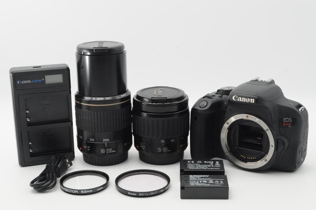 ◆新品級②◆新春初売りSALE◆ Canon EOS Kiss x9i ダブル