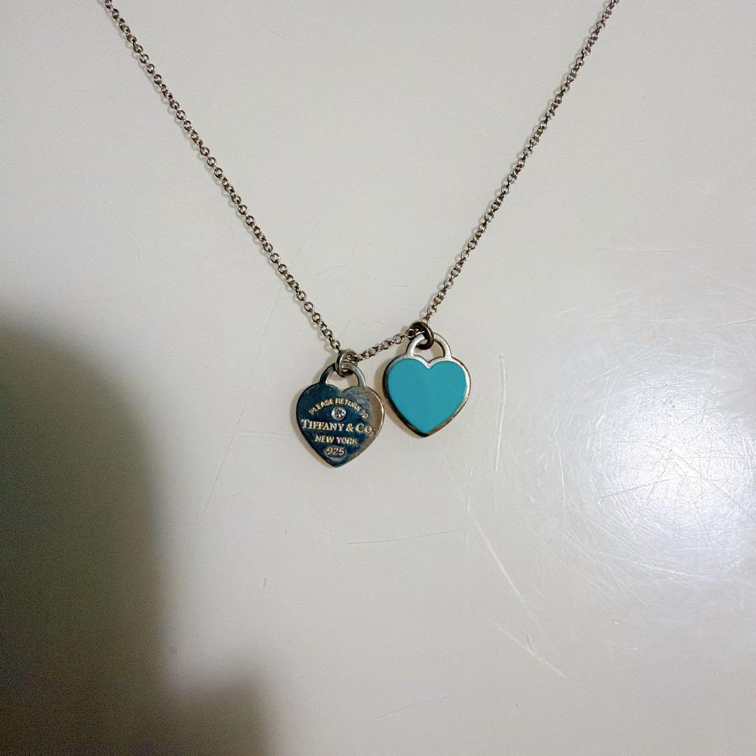 Tiffany & Co. ターコイズ ハートネックレス