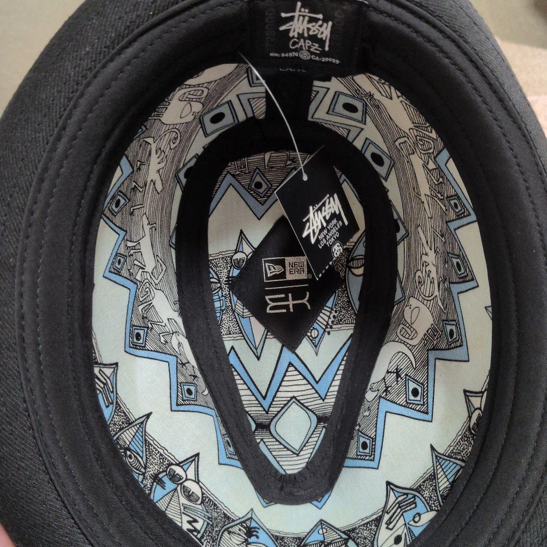 STUSSY×NEWERA ハット Lサイズ 新品未使用タグ付き