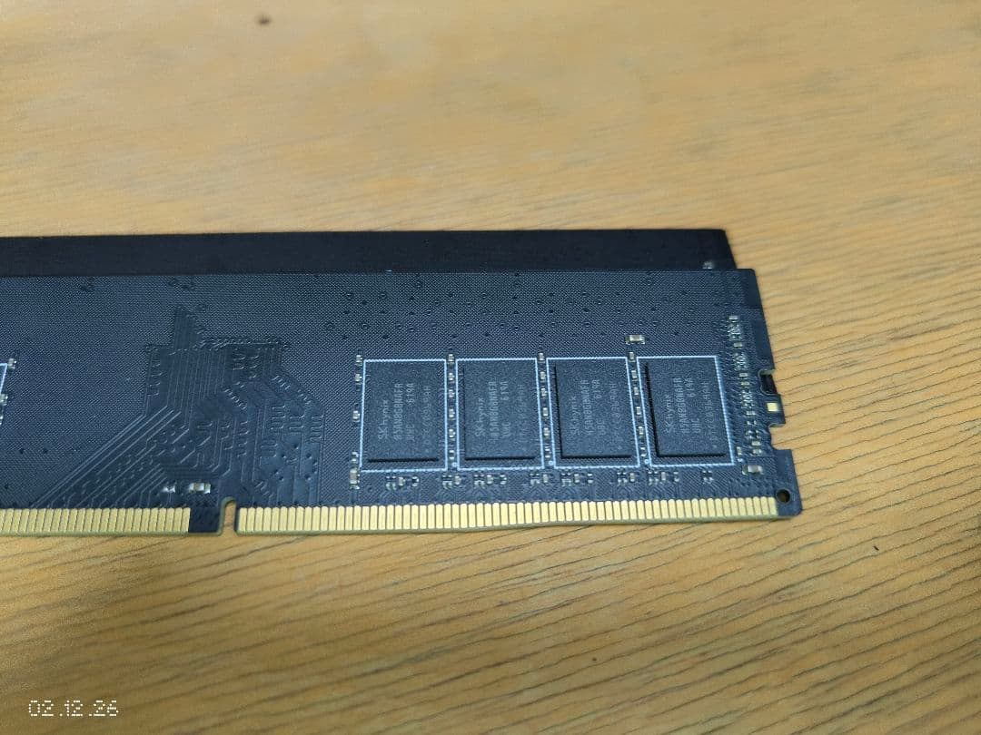 メモリ ddr4 8gb 2枚 2400MHz