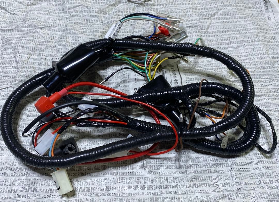 シャリー12Vメインハーネス、クラッチ付きスイッチセット