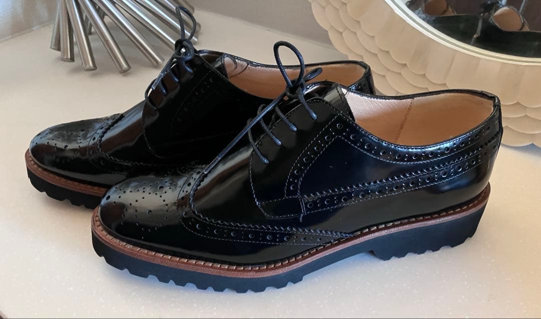 新品　ファビオルスコーニ　レースアップシューズ　38